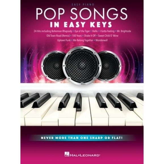 Pop Songs In Easy Keys Easy Piano