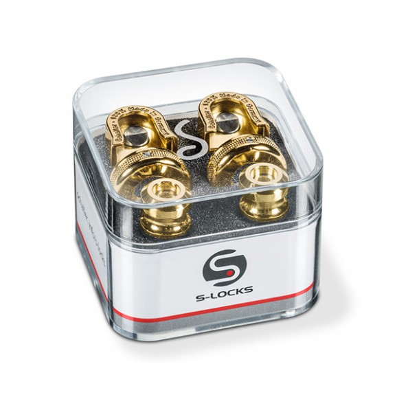 Schaller New S-Locks (Pair) 14010501 - Gold