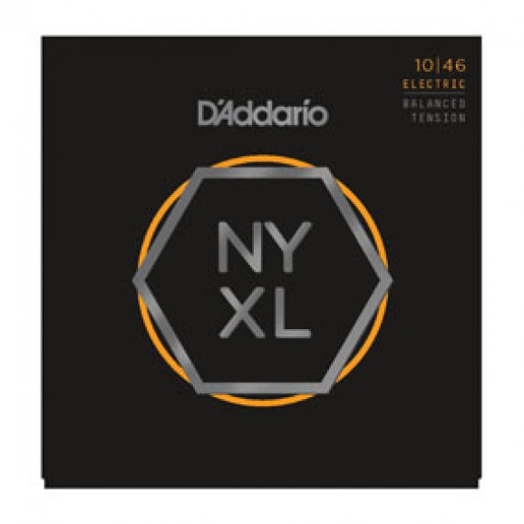 D'Addario NYXL1046BT Nickel Wound Balanced Tension 10-46 Electric Guitar Strings