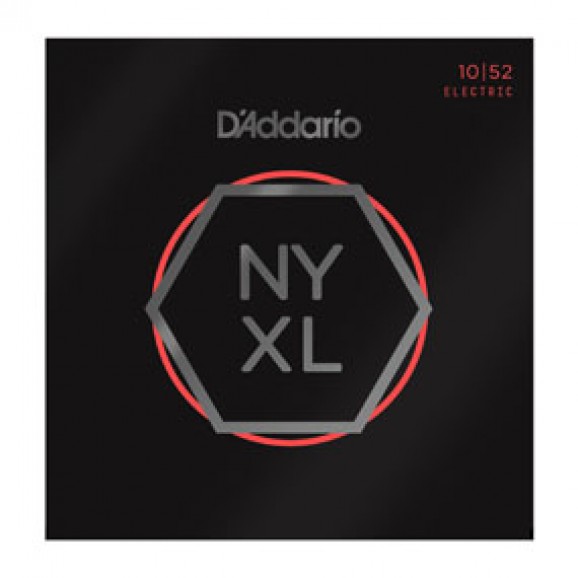 D'Addario NYXL1052 Nickel Wound Electric Guitar Strings Light Top Heavy Bottom 10-52