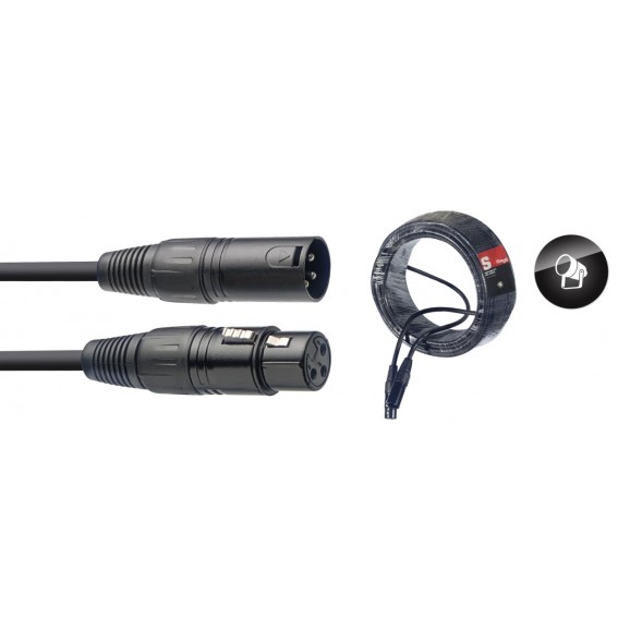 Stagg - Dmx Lighting Cable, 3 Pin XLR, 20 M (66')