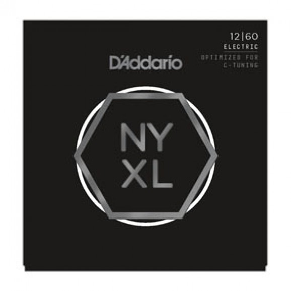 D'Addario NYXL1260 Nickel Wound Extra Heavy 12-60 Electric Guitar Strings