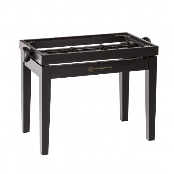 Konig & Meyer - 13700 Piano Bench - Wooden-Frame - Black Matt Finish