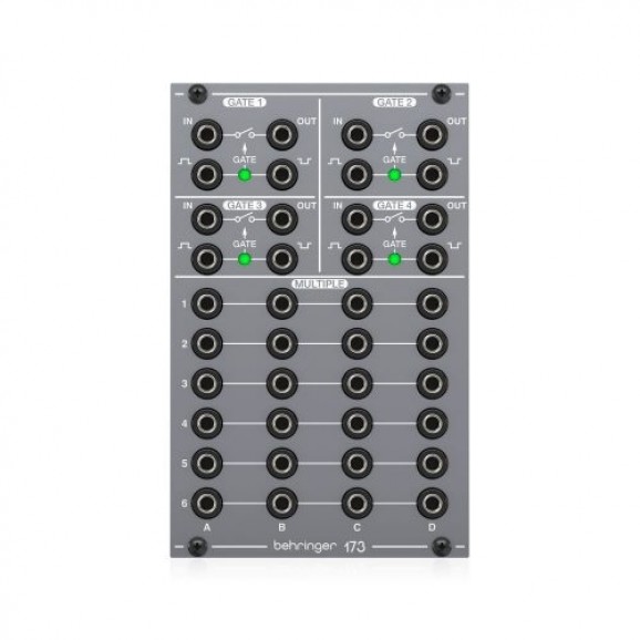 Behringer 173 Quad Gate/Multiples Module – System 100