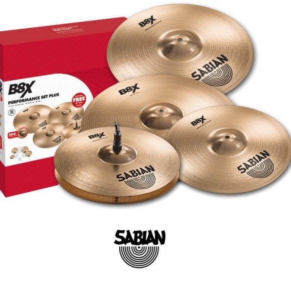 Sabian B8X 4way Performance Cymbal Pack
