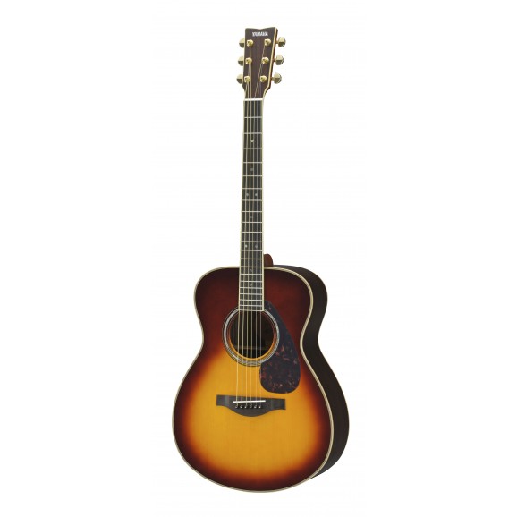 Yamaha LS16 ARE Small Body Acoustic Electric Guitar - Brown Sunburst