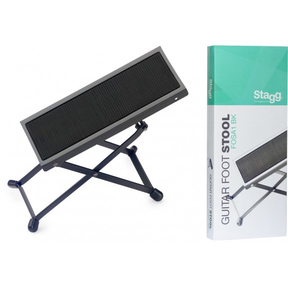 Stagg - Black Guitar Foot Stool