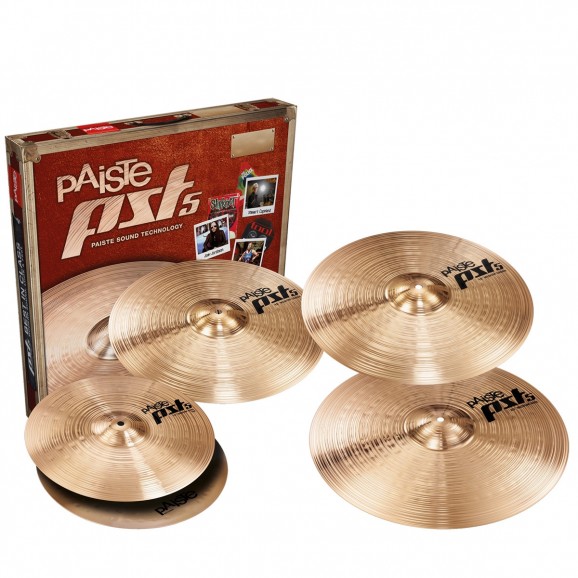 Paiste  PST5  4 way Cymbal Pack 14/16/18/20
