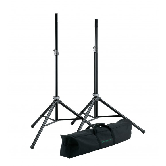 Konig & Meyer - 21449 Speaker Stand Package - Black
