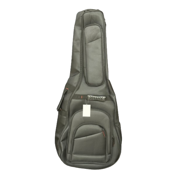 Stagg Acoustic Guitar Gig Bag with 15MM padding, back straps and zip pockets