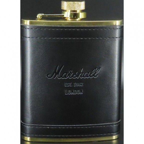 Marshall MBP62751: Marshall Hip Flask, Black / Gold