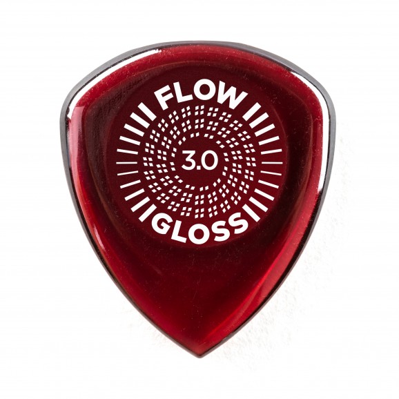 Dunlop 30FLG - Flow Gloss Pick. 3.0mm.