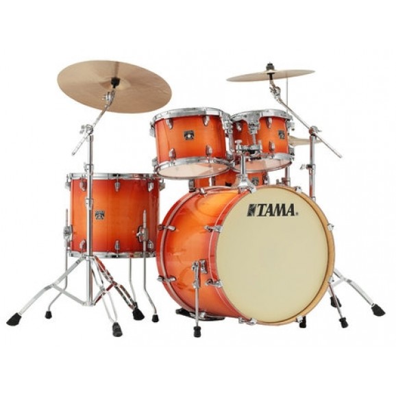 Tama Superstar Classic 5pce 22" Euro size Drum Kit in Tangerine Lacquer Burst