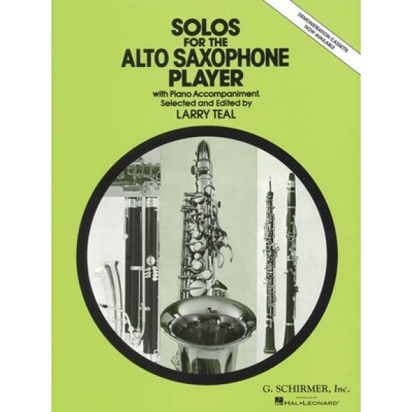 Solos For The Alto Saxophone Player Alto Sax/Piano