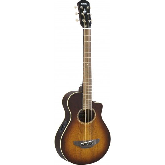 Yamaha APXT2EW Exotic Wood Traveller Guitar in Tobacco Sunburst