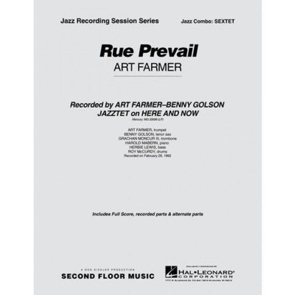 Rue Prevail Jazz Combo Sc/Pts