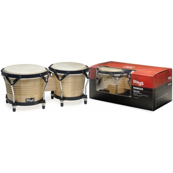 Stagg BW200 Bongos in Natural