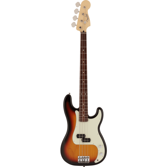 Fender Made in Japan Hybrid II P Bass, Rosewood Fingerboard, 3-Color Sunburst