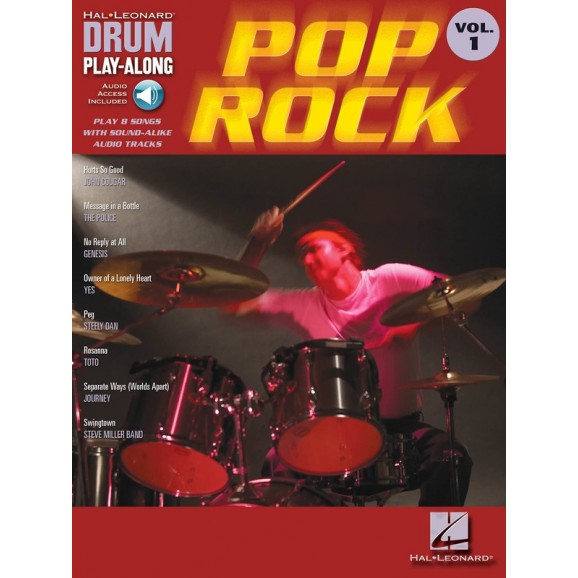 Pop/Rock -  Various   (Drums) Drum Play-Along - Hal Leonard. Sftcvr/Online Audio Book