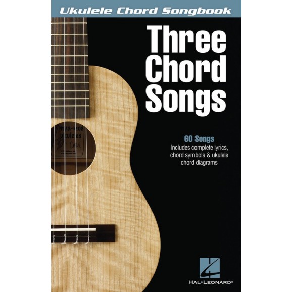 Three Chord Songs -    Various (Ukulele) Ukulele Chord Songbook - Hal Leonard. Softcover Book