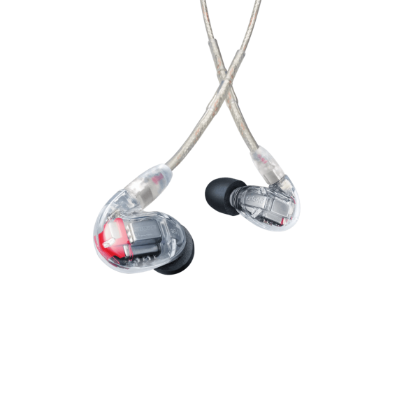 Shure SE846 G2 Stereo In Ear Monitor Headphones in Clear