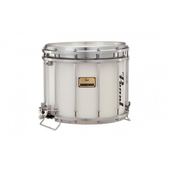 Pearl 14"x 12" Pipe Band Marching Snare Drum in Arctic White