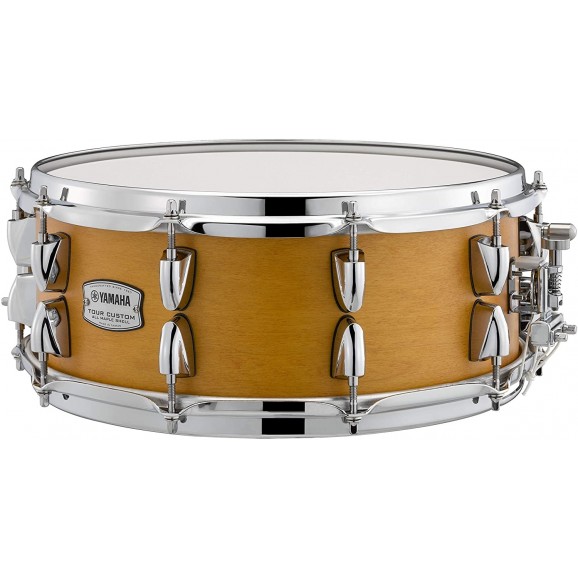 Yamaha 14"x 6.5" Tour Custom Maple Snare Drum in Caramel Satin