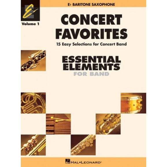 Concert Favorites Ee V1 Baritone Sax