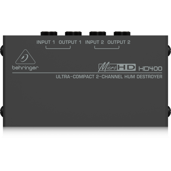 Behringer MicroHD HD400 2-channel Hum Destroyer