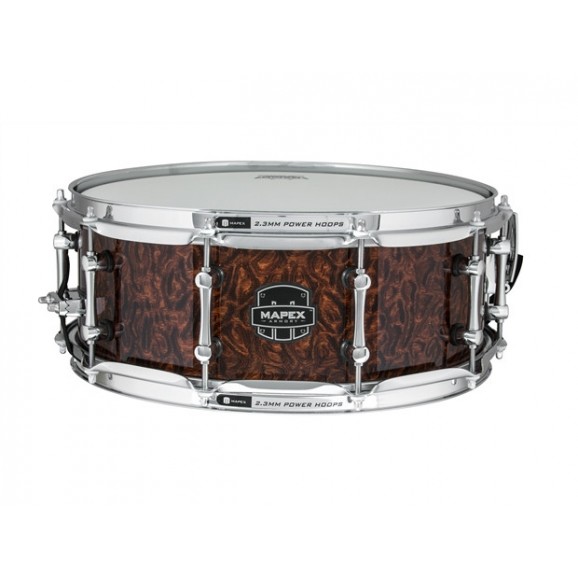 Mapex 14 x 5.5 Armory Dillinger Maple Burl Exotic Snare Drum