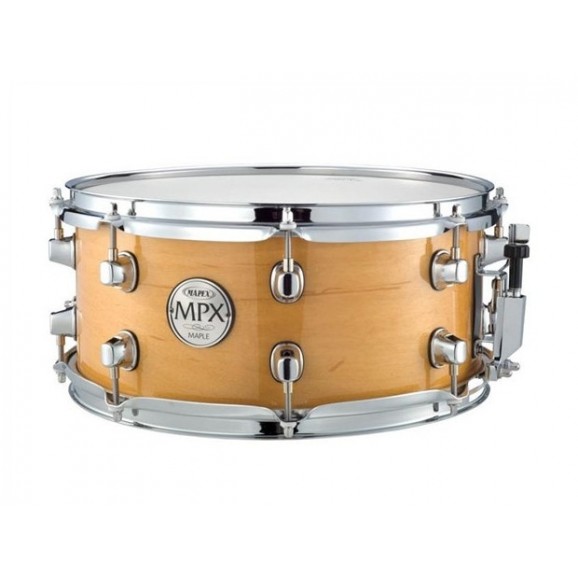Mapex 13 x 6 MPX Maple Snare Drum in Gloss Natural