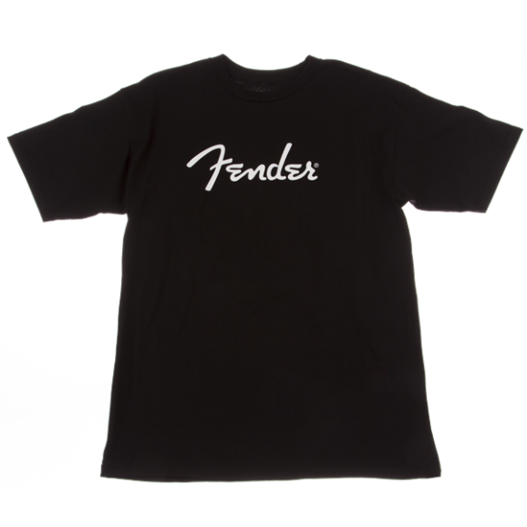 Fender Spaghetti Logo T-Shirt - Black - M