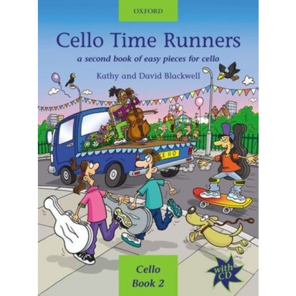 Cello Time Runners Bk/Cd