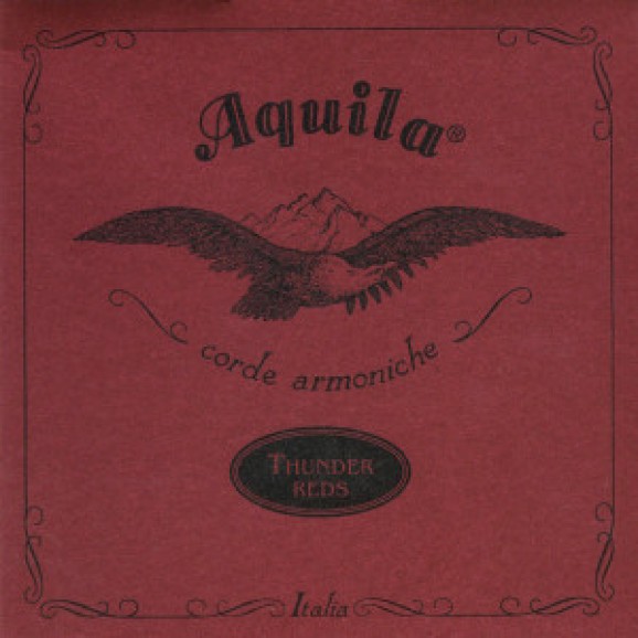 Aquila Thunder Reds 4-String Bass Uke String Set