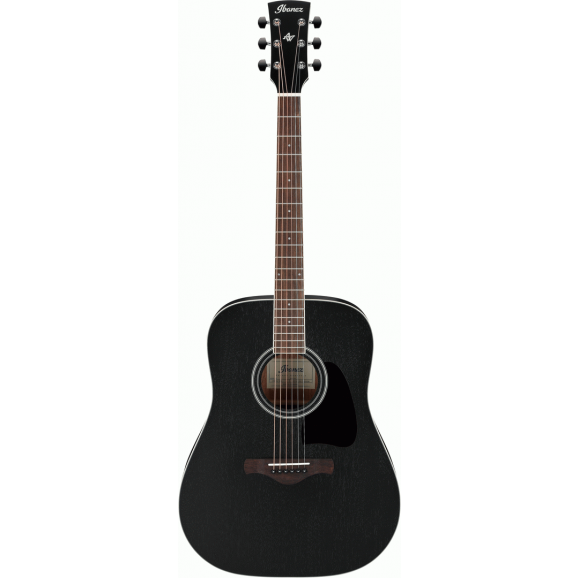 Ibanez AW84 Weathered Black Open Pore Artwood Acoustic Guitar
