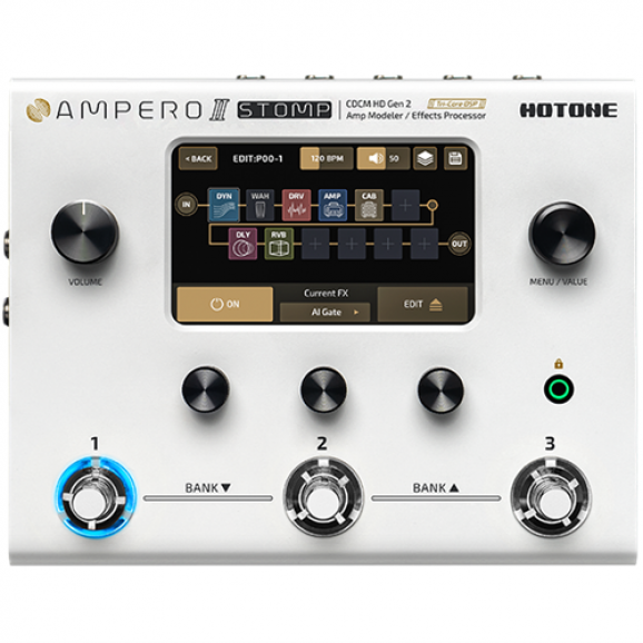 Hotone Ampero II - Gen 2 Amp Modeler Effects Processor