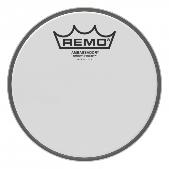 Remo - Ambassador Smooth White™ Drumhead, 6" Smooth White™ White 