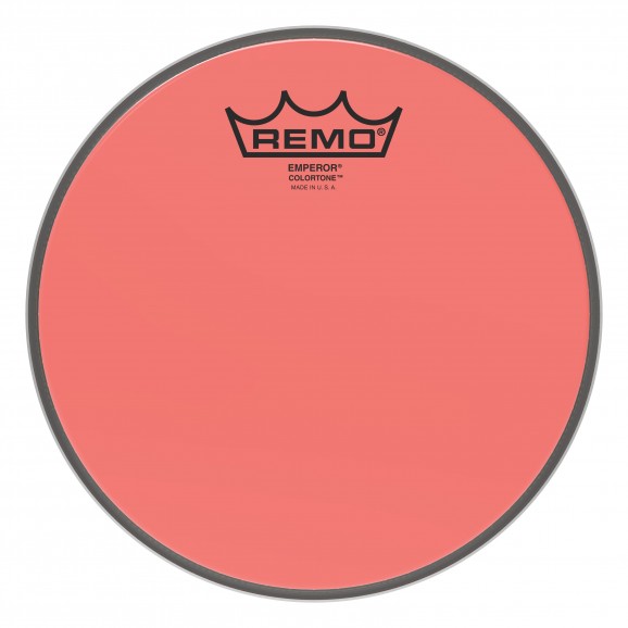Remo - Emperor Colortone™ Red Drumhead, 8" Colortone Red Red 