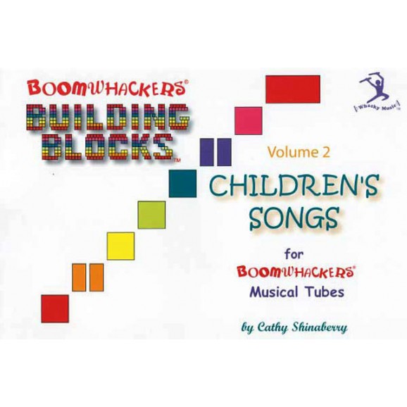 Boomwhackers "Building Blocks Childrens Songs Volume 2" Book Only