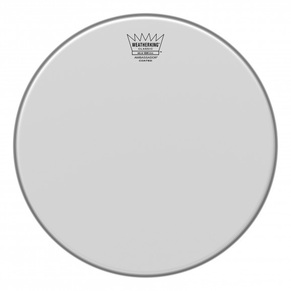 Remo 13" White Coated Ambassador Classic Fit Drumhead