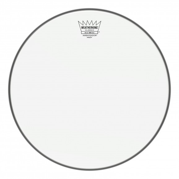 Remo 13" Ambassador Hazy Classic Fit Snare Side Drumhead