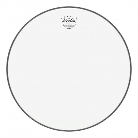 Remo 14" Ambassador Hazy Classic Fit Snare Side Drumhead