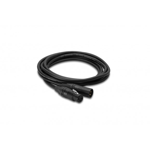 Hosa - CMK-010AU - Edge Microphone Cable, Neutrik XLR3F to XLR3M, 10 ft