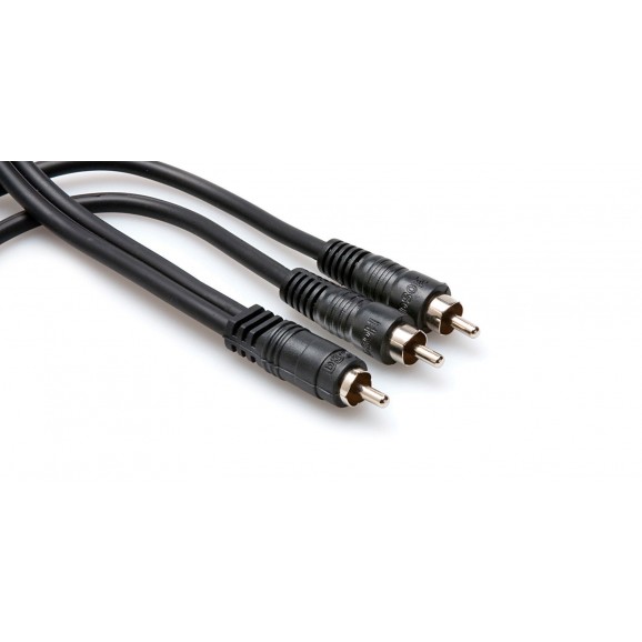 Hosa - CYA-103 - Y Cable, RCA to Dual RCA, 3 ft