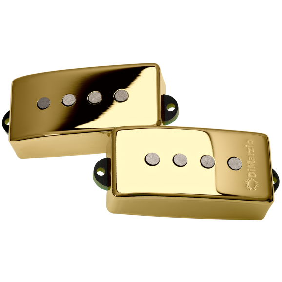 DiMarzio DP124G - P Bass® replacement pickup. Gold.
