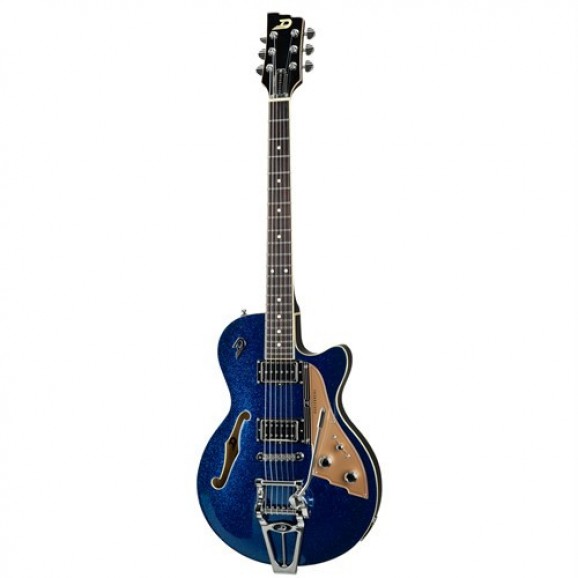 Duesenberg Starplayer TV Semi-Hollow Electric Guitar in Blue Sparkle