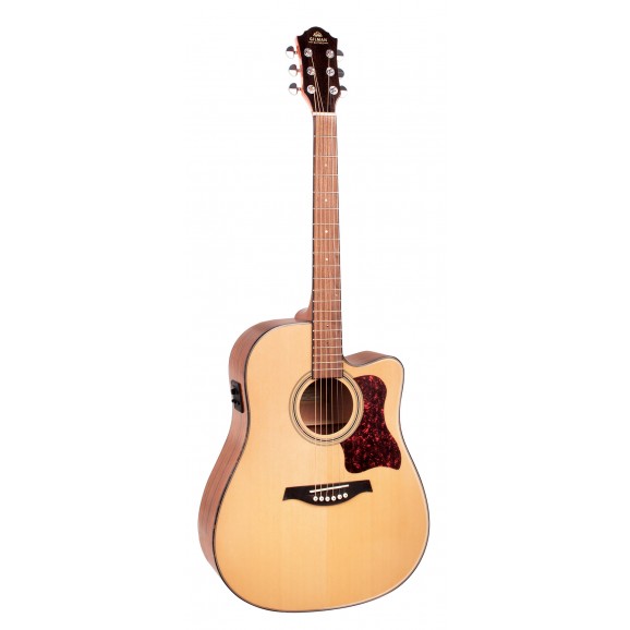 Gilman - GD10CENG  Dreadnought electric/acoustic. Natural gloss. 