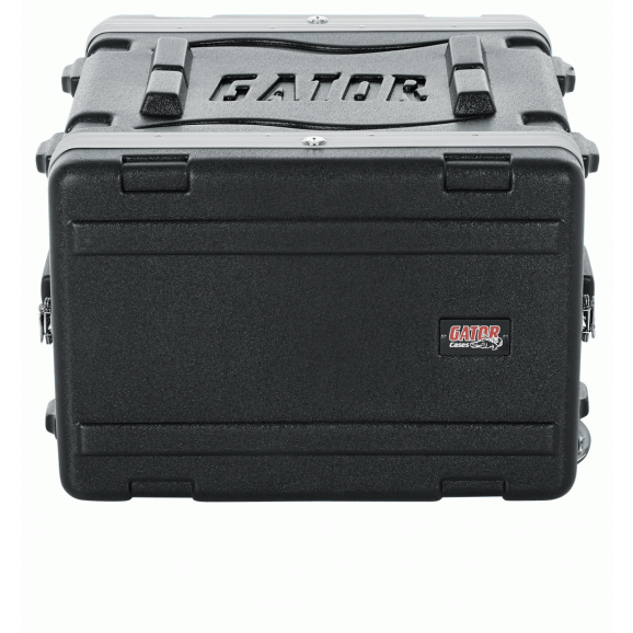 Gator Grr-6Pl-Us Powered Molded Pe Rack Case 6U