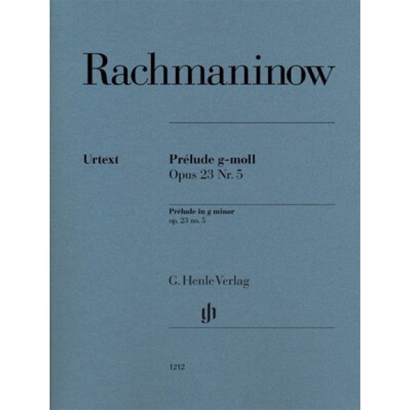 Rachmaninoff - Prelude G Minor Op 23 No 5