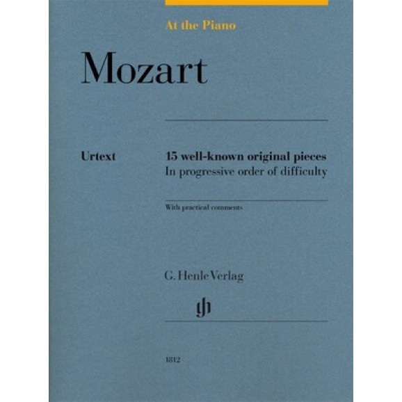 At The Piano Mozart 15 Well-Known Original Pieces